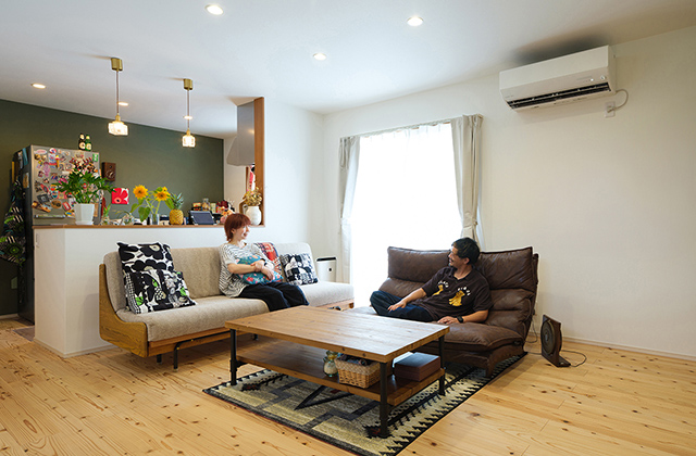 リビング - 施工事例 - ニーエルホーム