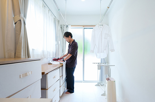 ドライルーム - 施工事例 - ニーエルホーム