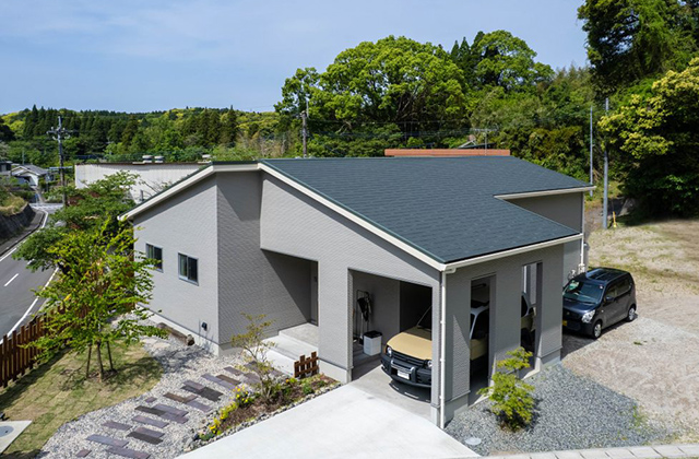 ミュージックルームのある自然と調和したこだわりの平屋 - 感動