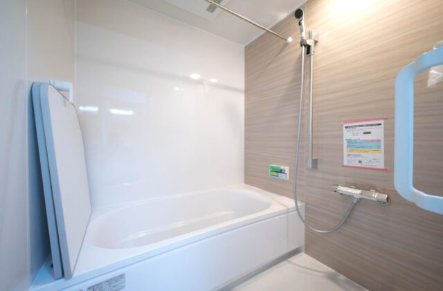招き屋根が目を惹くスタイリッシュなお家 - 感動 - 浴室