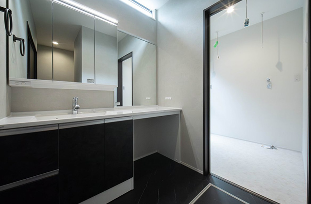 洗面所 - 施工事例 - 感動