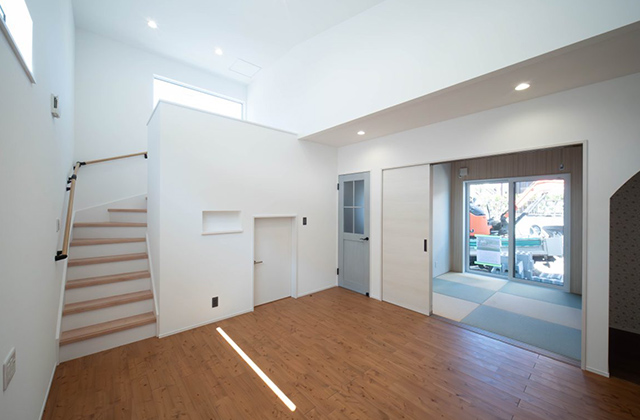 リビング・和室 - 施工事例 - 感動