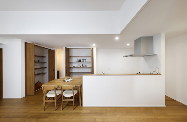 キッチンダイニング - 姶良平屋モデルハウス「太陽光発電と高断熱仕様のシンプルモダンの家」(姶良市) - センチュリーハウス