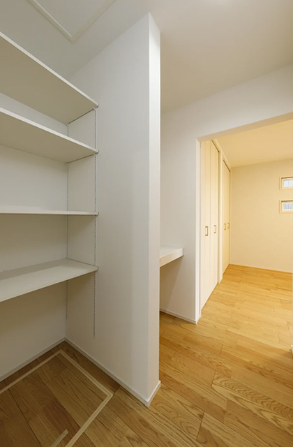 収納 - 鹿屋旭原Ⅱ 第二平屋モデルハウス「家事ラク動線と大容量収納が叶えるゆとりある家」(鹿屋市) - センチュリーハウス