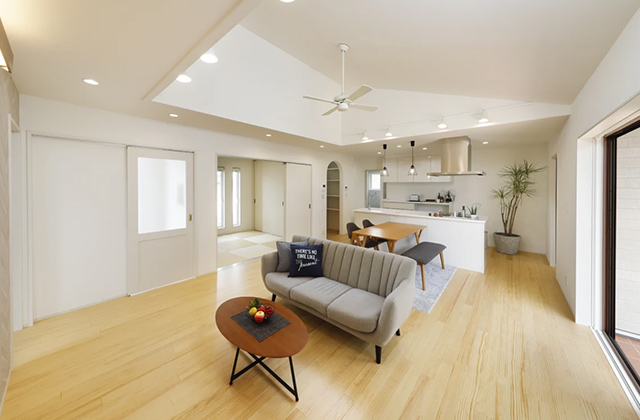 LDK - 鹿屋旭原Ⅱ 第二平屋モデルハウス「家事ラク動線と大容量収納が叶えるゆとりある家」(鹿屋市) - センチュリーハウス