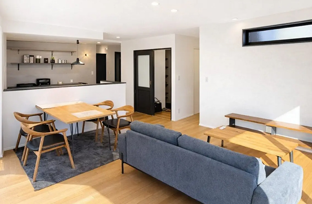 LDK - 姶良平松平屋モデルハウス「シャープなガルバリウム鋼板の家事ラク4LDK平屋」(姶良市) - センチュリーハウス