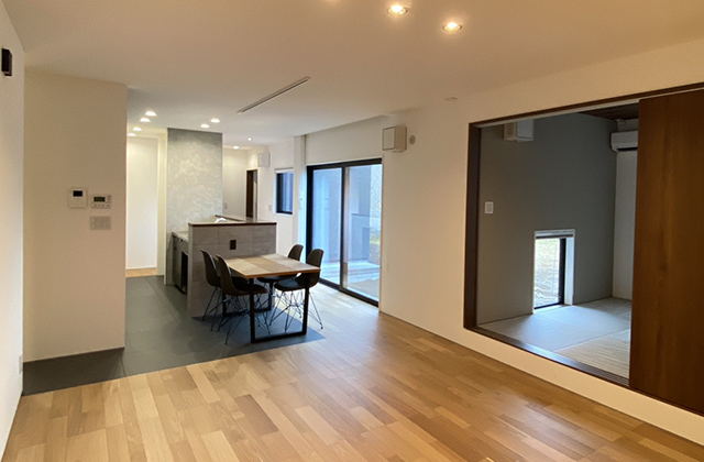 LDK - 加治木平屋モデルハウス「ちょうどいい暮らしを叶える上質な平屋」(姶良市) - センチュリーハウス