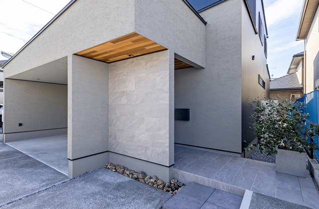 玄関アプローチ - 施工事例 - チェックハウスプラス