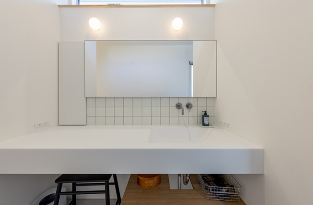 洗面所 - 施工事例 - チェックハウスプラス