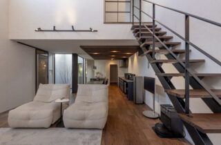 リビング階段 - 施工事例 - チェックハウスプラス