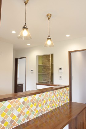 キッチン　建築事例　デザインカフェスタジオ