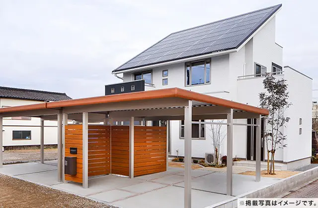 日置市t邸 七呂建設で建てた太陽光発電 ローン0円住宅 イシンホーム 注文住宅を鹿児島で建てる カゴスマ