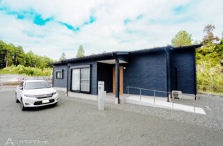 家事ラク動線を重視したバリアフリーな暮らしを叶える平屋 - ハウスサポート - 正面外観