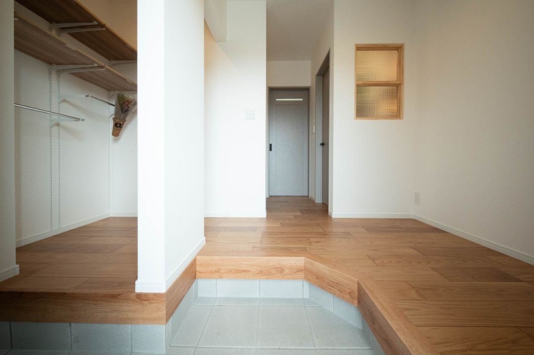 玄関 - 姶良市加治木町 平屋モデルハウス「CLASSY」(姶良市)