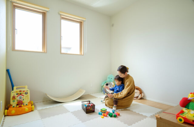 お家時間を楽しめる機能性を充実させた高性能住宅 - 国分ハウジング - 子ども部屋