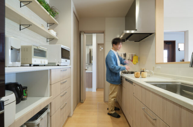 お家時間を楽しめる機能性を充実させた高性能住宅 - 国分ハウジング - キッチン