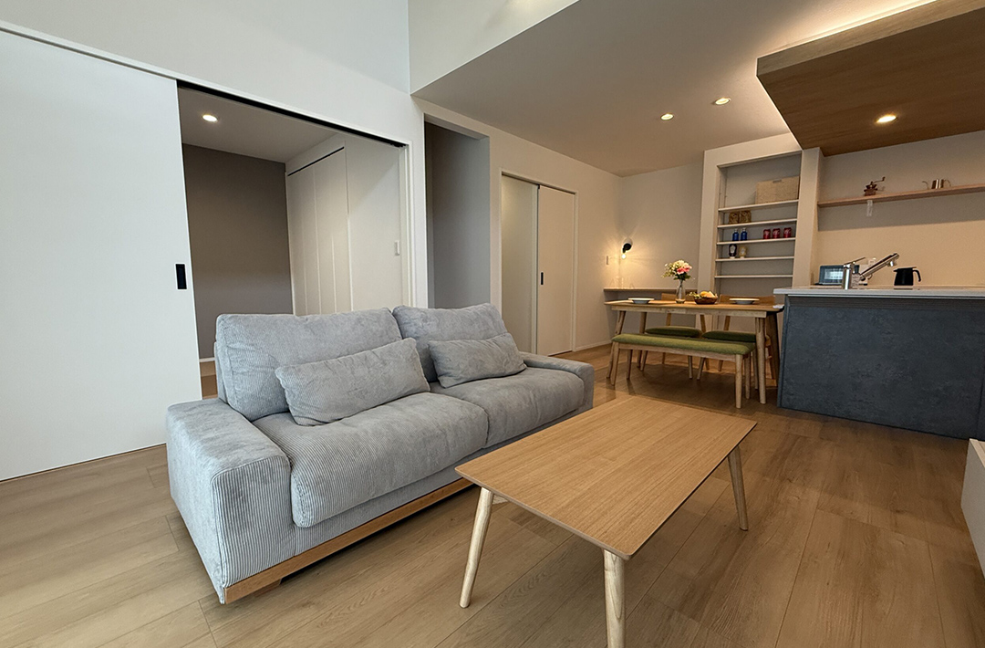 LDK - 加世田展示場 平屋モデルハウス「片流れ屋根と丸窓が印象的な平屋」(南さつま市) - 国分ハウジング