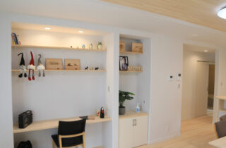 コンパクトなのに開放的で快適な20坪台木の平屋 - もみの木ハウス・かごしま - スタディスペース