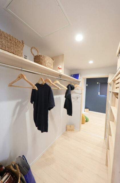 3世代がゆったり暮らす回遊動線の27坪平屋 - もみの木ハウス・かごしま - WIC