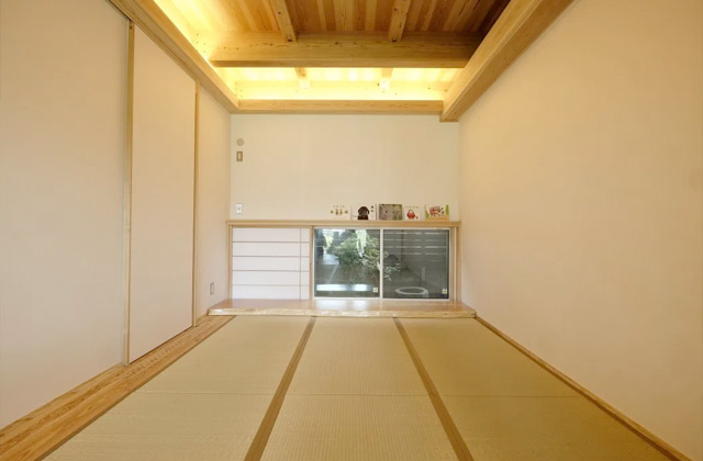 和室 - 開放的な空間で四季を感じられる理想の平屋 - 建築実例 - MOOK HOUSE