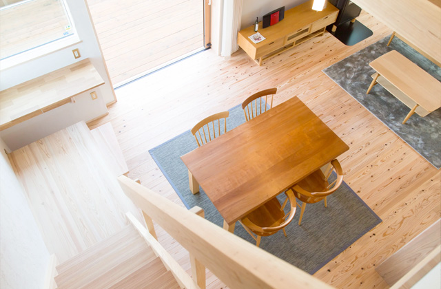 2階から - のびやかな眺望から桜島を愉しむ住まい - 建築実例 - MOOK HOUSE