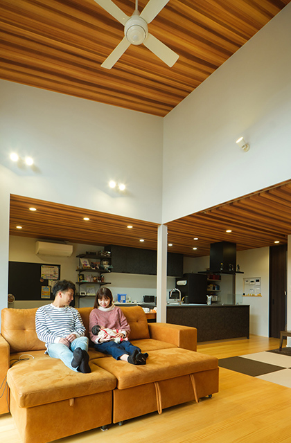 吹き抜け - 施工事例 - なごみ工務店