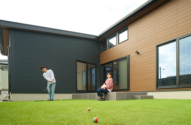 庭 - 施工事例 - なごみ工務店