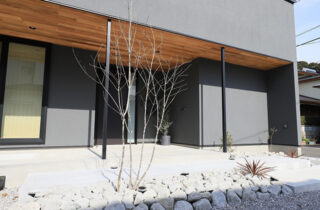 玄関ポーチ - 施工事例 - 中池組