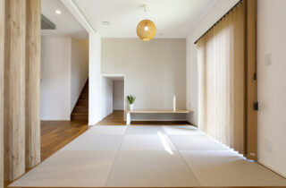 和室 - スキップフロアを利用した大容量収納が魅力の平屋 NEOデザインホーム
