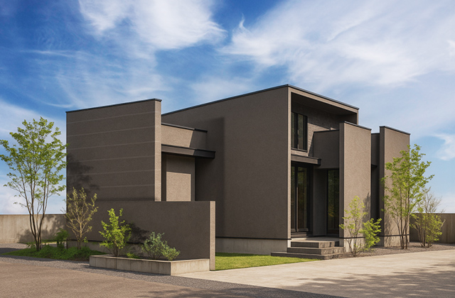 鹿屋店モデルハウス「スキップフロア・ヌック・蔵収納を備えた上質なモダン邸宅」(鹿屋市) - NEOデザインホーム