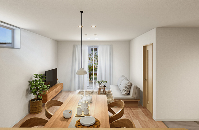 リビングダイニング - 施工事例 - PGハウス
