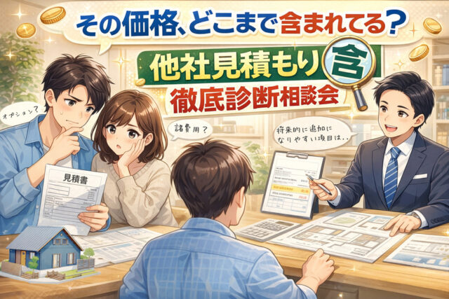 その価格、どこまで含まれてる？「他社見積もり徹底診断相談会」を開催【2/21-23】