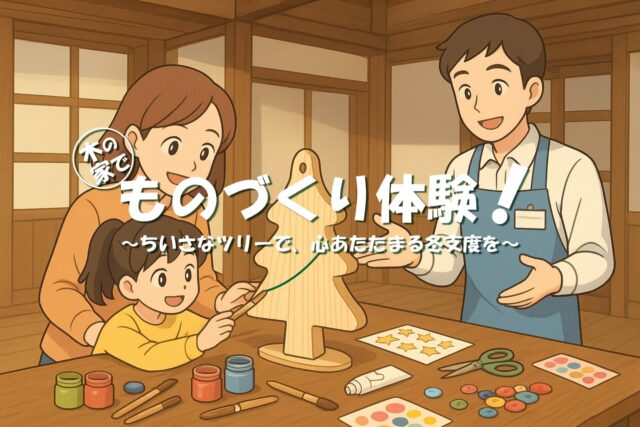 霧島市隼人町・鹿児島市城山町にて「木の家で、ものづくり体験」を開催【11/8,9】