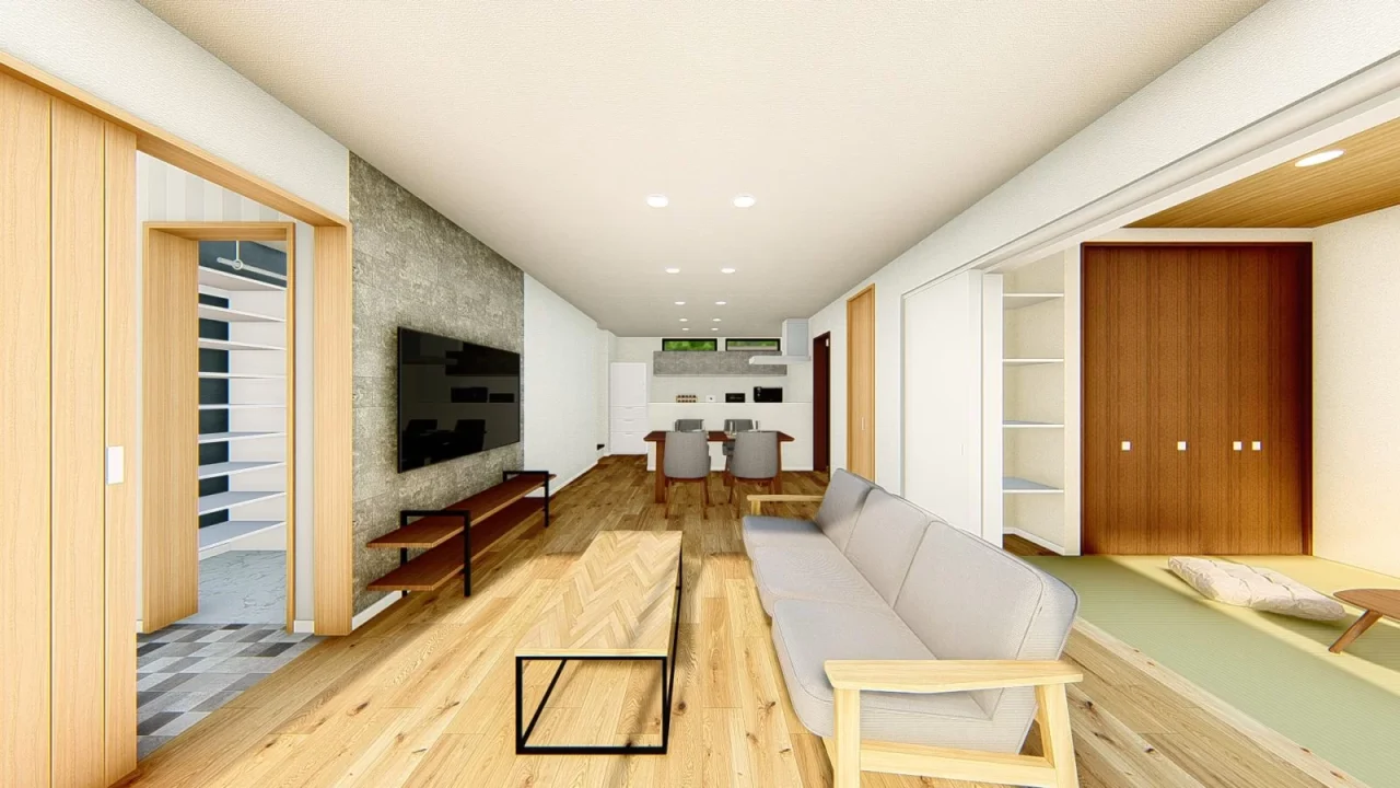 鹿児島市紫原にて「30坪2階建てで、ムダ省いて、余裕をプラス!1階完結型の暮らしもできる♪GX志向型住宅」の完成見学会【1/31,2/1】