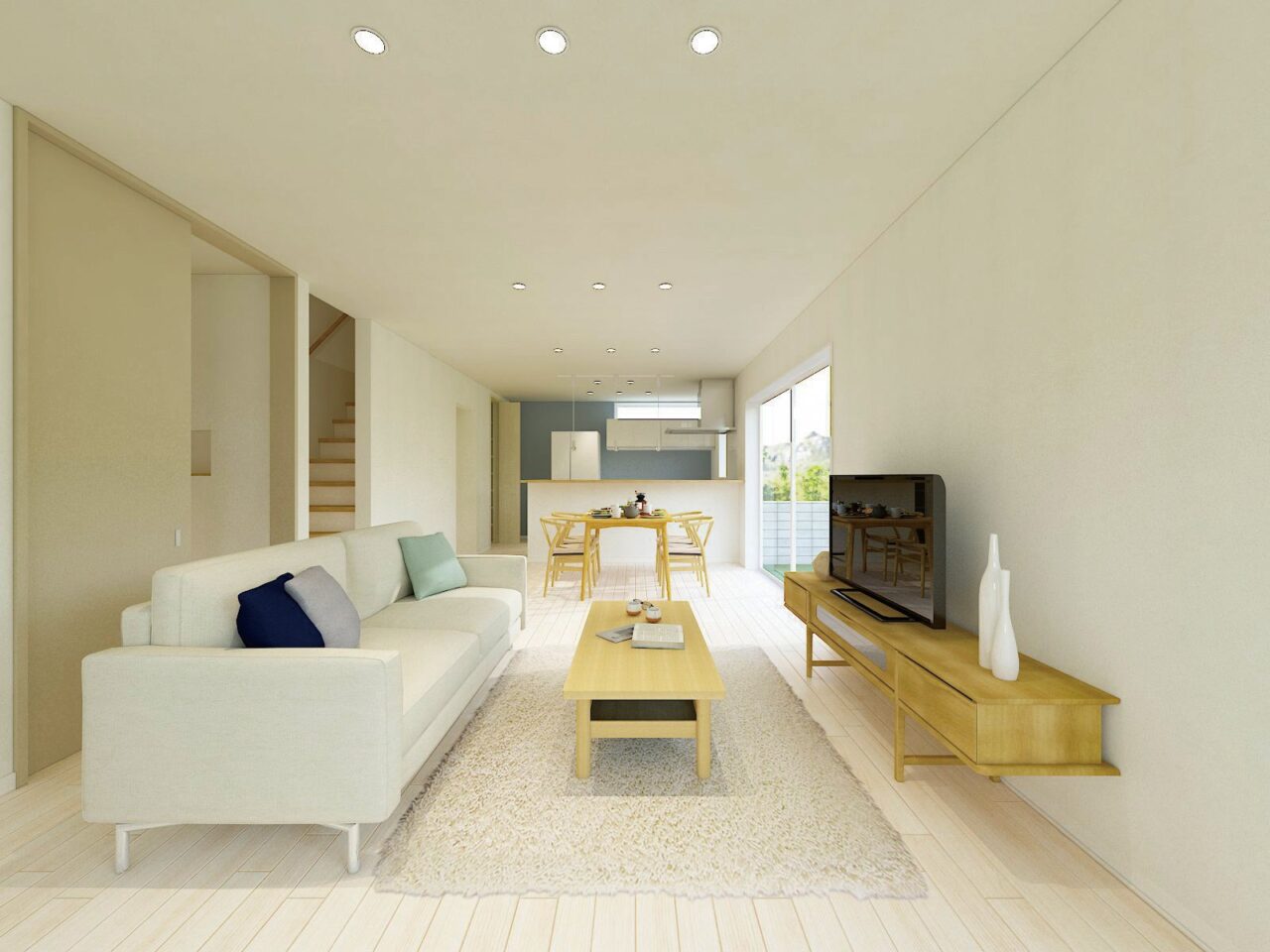 鹿児島市田上台にて「玄関直通洗面・大きめパントリー完備 ゆったり居室と家事動線で暮らしやすく！34坪2階建て」の完成見学会【2/21-23】