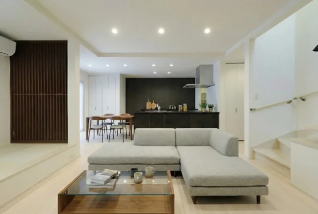 鹿児島市吉野にて「折り上げ天井リビングと小上がり畳コーナーで家族団らん ゆとりの家事動線と暮らす♪36坪2階建て」の完成見学会【3/14,15】