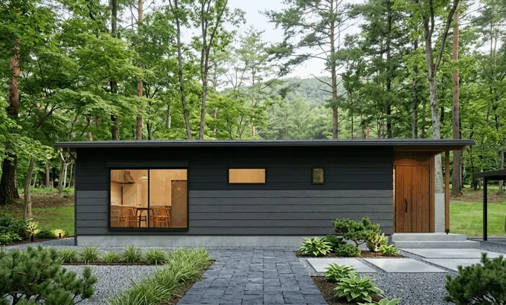 出水市大野原町にて「20代共働き夫婦が建てた理想の平屋『BinO COVACO