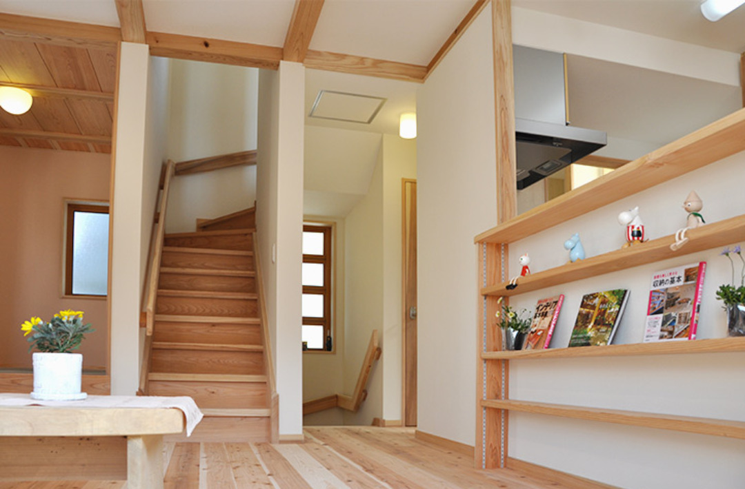 木と光が織りなす和モダンでスタイリッシュな3階建てのお家 - 建築工房匠 - 2階