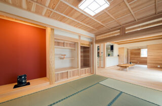 木の香りと和の伝統美が調和する心地良いモダンなお家 - 建築工房匠 - 床の間