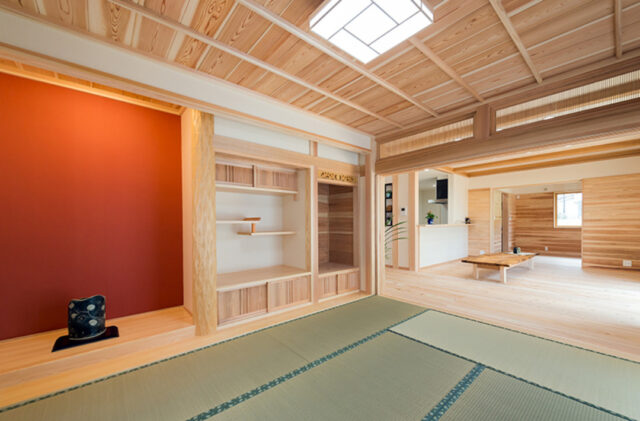 木の香りと和の伝統美が調和する心地良いモダンなお家 - 建築工房匠 - 床の間