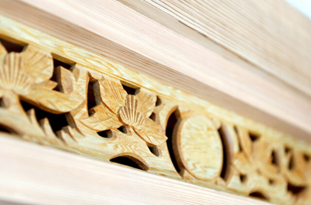 木の香りと和の伝統美が調和する心地良いモダンなお家 - 建築工房匠 - 彫刻