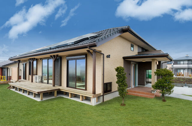 和モダンとナチュラルが融合した中二階のゼロエネハウス - 建築工房匠 - 外観