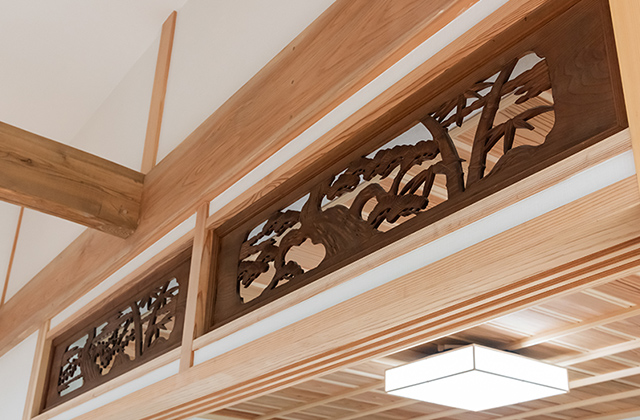 欄間 - 施工事例 - 建築工房匠