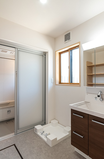 洗面所 - 施工事例 - 建築工房匠