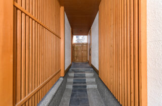 玄関アプローチ - 施工事例 - 建築工房匠