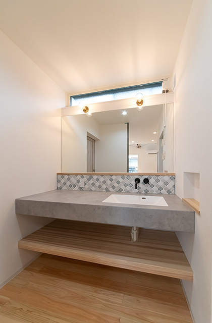 洗面所 - 施工事例 - 建築工房匠