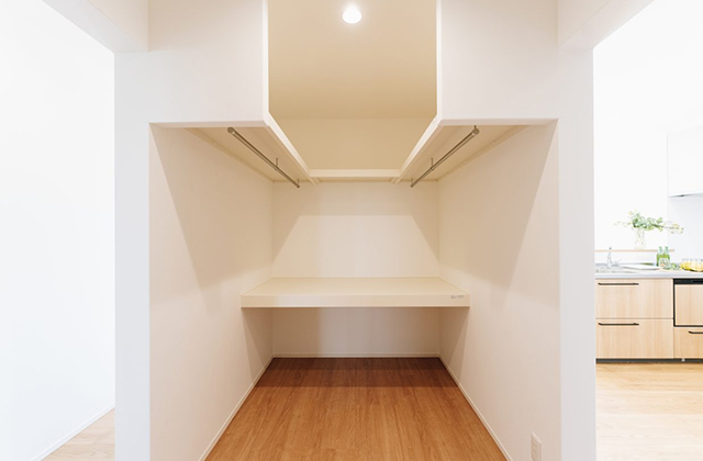 収納 - ヴェールガーデン姶良No.7モデルハウス 平屋 3LDK+WIC「機能美に満ちたシックな切妻屋根の家」(姶良市) - ヤマサハウス