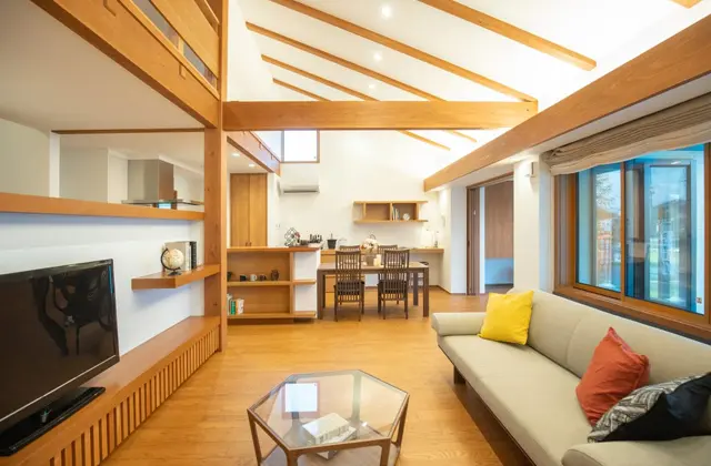 AI TOWN天辰II期No.28モデルハウス 平屋 4LDK+ロフト「陶器瓦とタイル