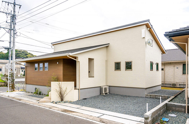 クラシスガーデン五代No.1モデルハウス「フルフラットの開放感のあるリビング・キッチンのある平屋」(薩摩川内市)ヤマサハウス