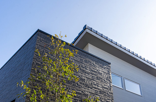 外構 - プライムステージ笠之原YUTORIモデルハウス 平屋 3LDK+畳コーナー「おうちキャンプを楽しめるタイルテラスのある家」(鹿屋市) - ヤマサハウス